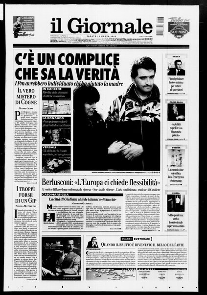 Il giornale : quotidiano del mattino